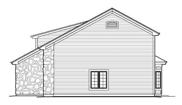 Garage Plan 95827 - 3 Car Garage Apartment Picture 2