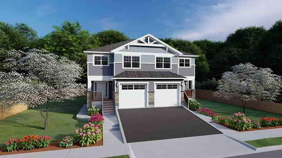 Multi-Family Plan 96213 Picture 4