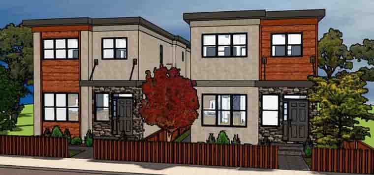 Multi-Family Plan 96218 Picture 5