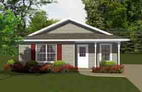 Plan 96700 - 736 Square Feet