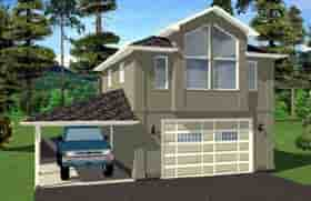 Plan 99942 - 833 Square Feet