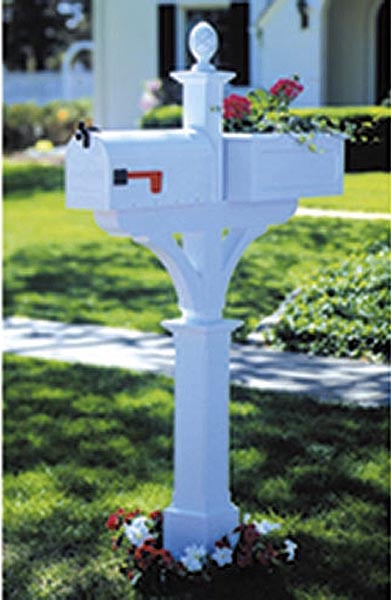 Mailbox Planter Woodworking Plan