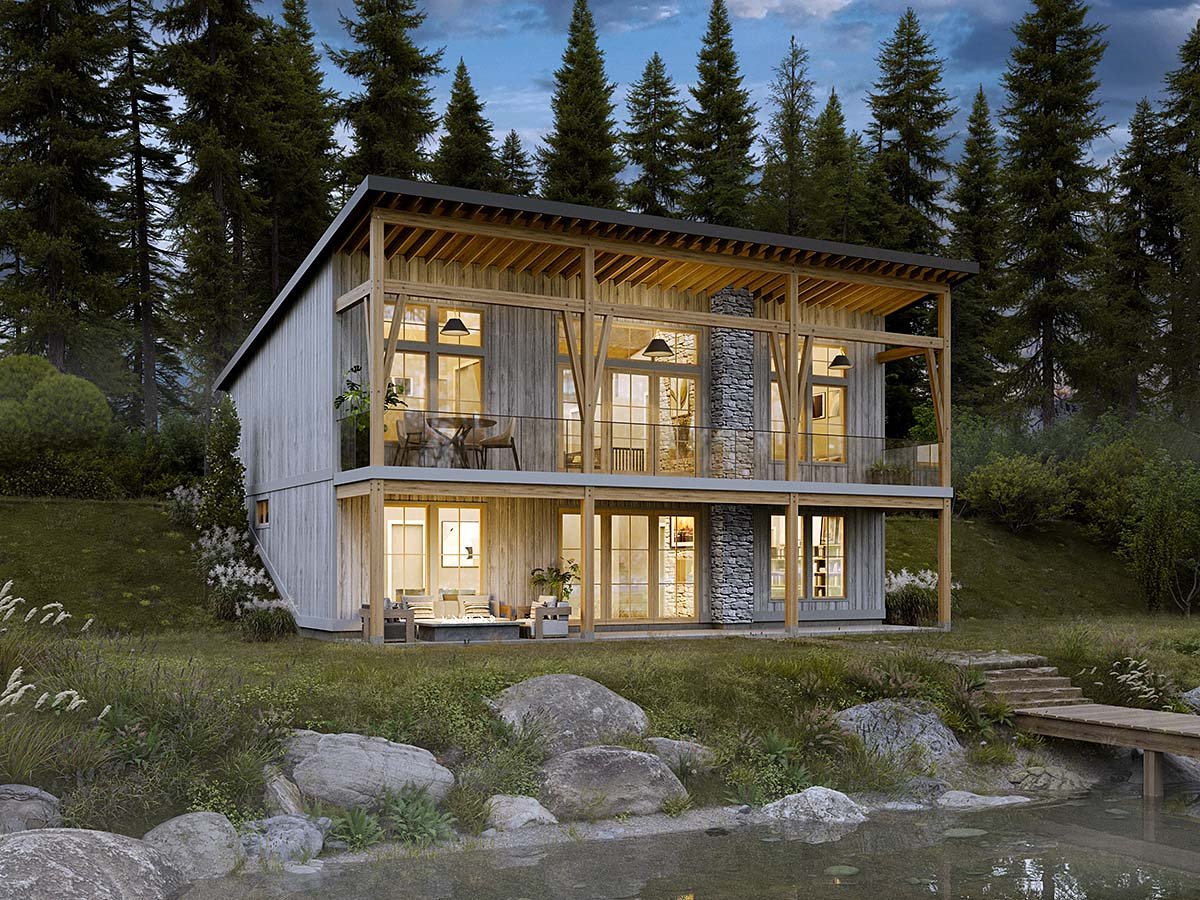 House Plan 100102 Elevation