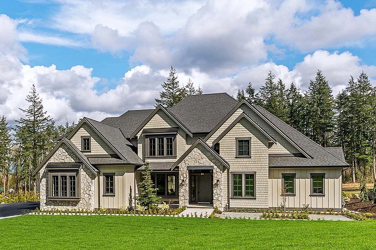House Plan 100105 Elevation