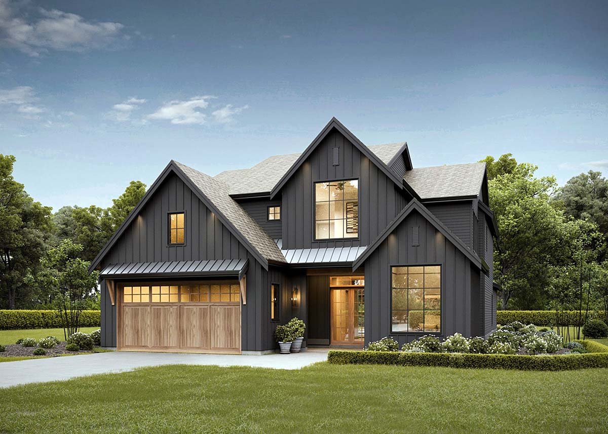 House Plan 100112 Elevation