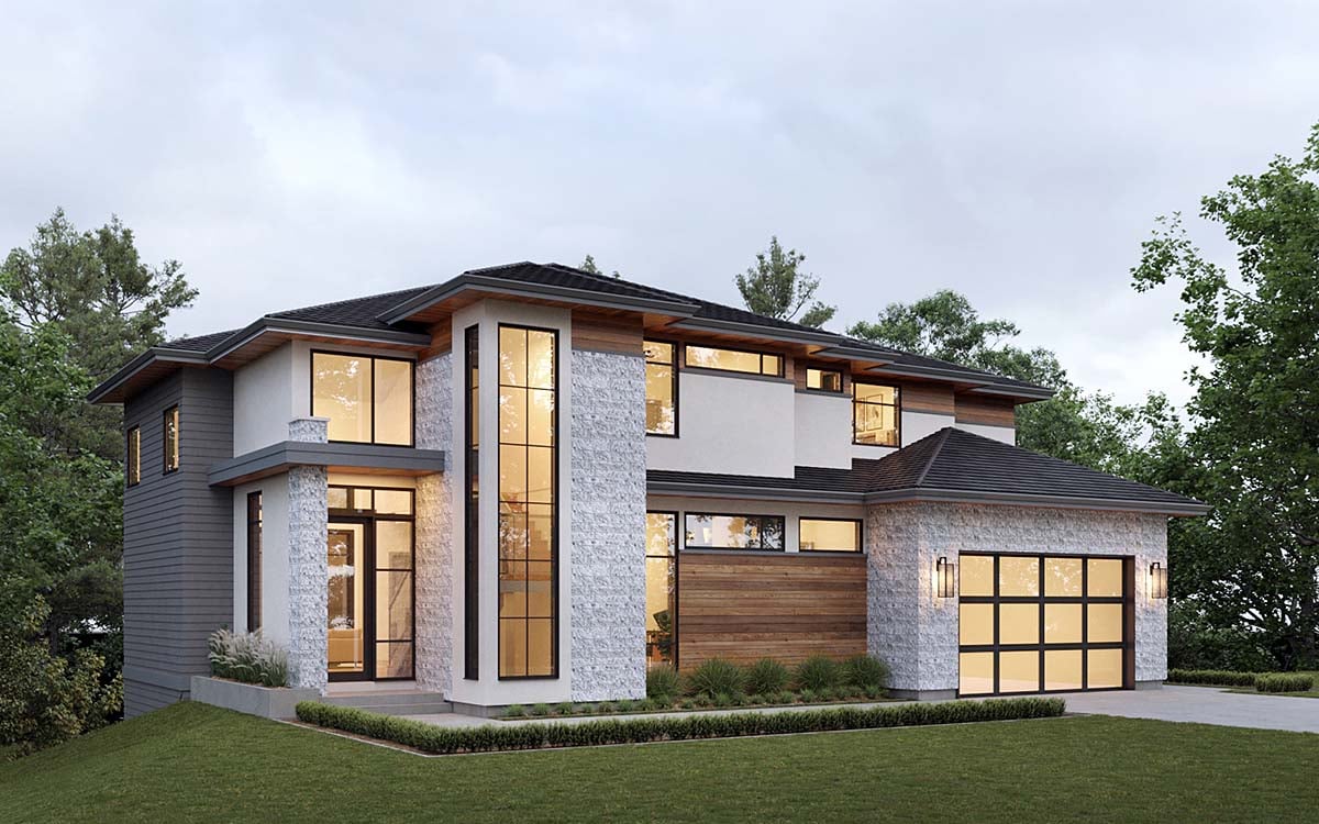 House Plan 100113 Elevation