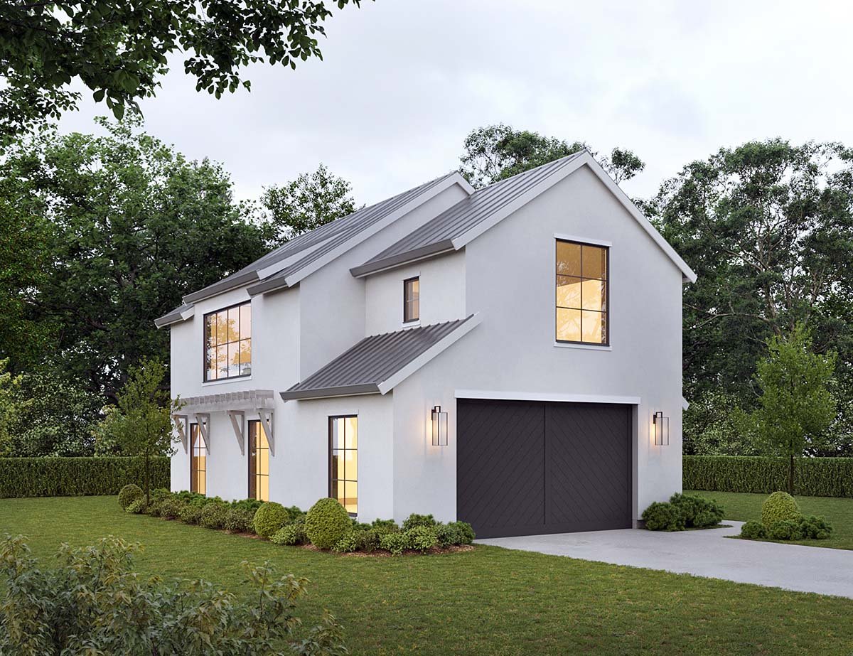 Garage-Living Plan 100117 Elevation