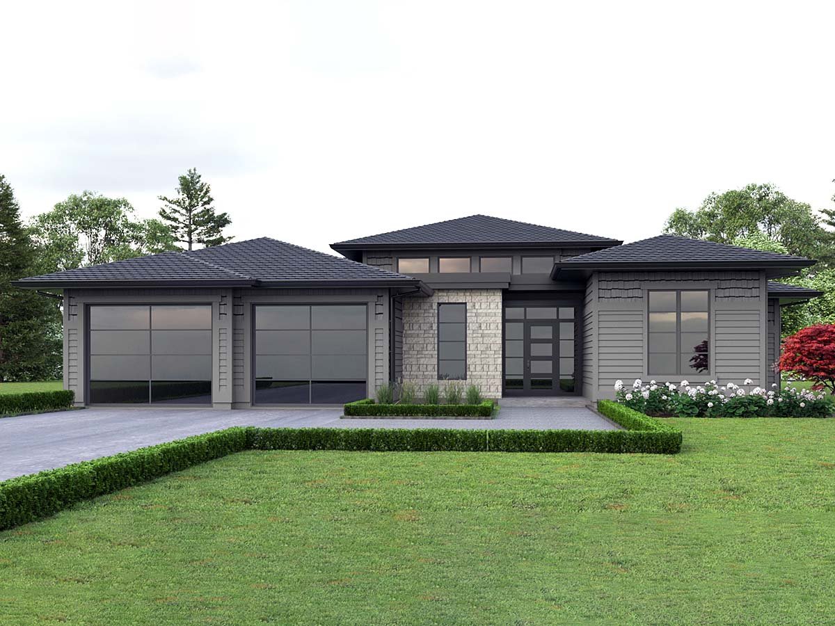House Plan 100120 Elevation