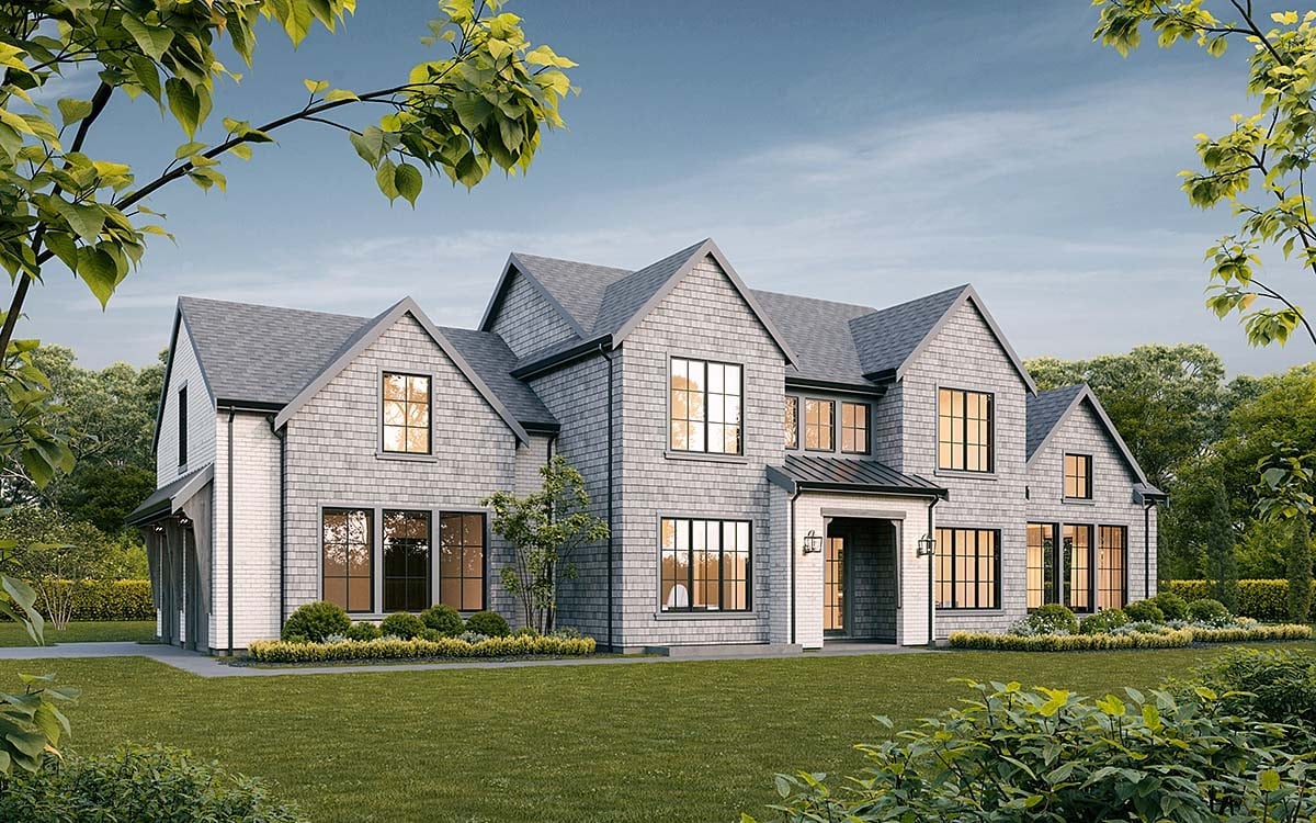 House Plan 100122 Elevation