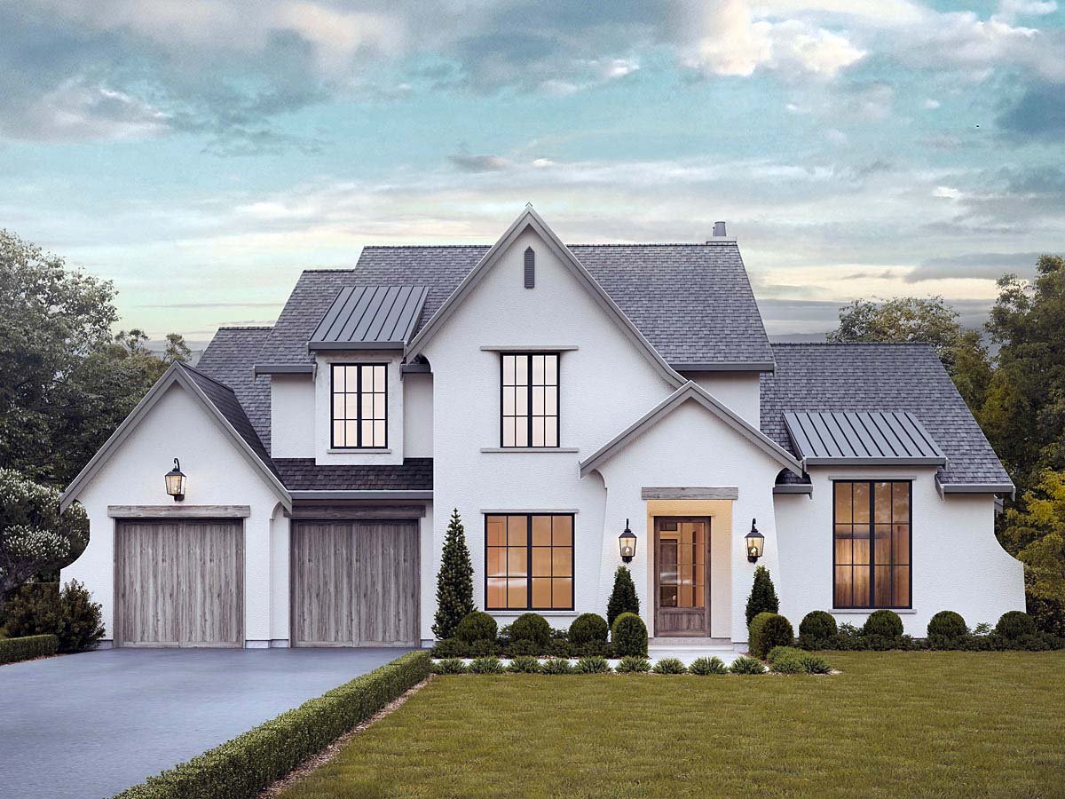 House Plan 100125 Elevation