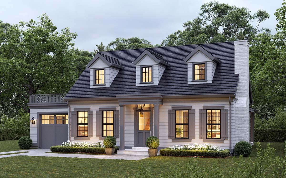 House Plan 100128 Elevation