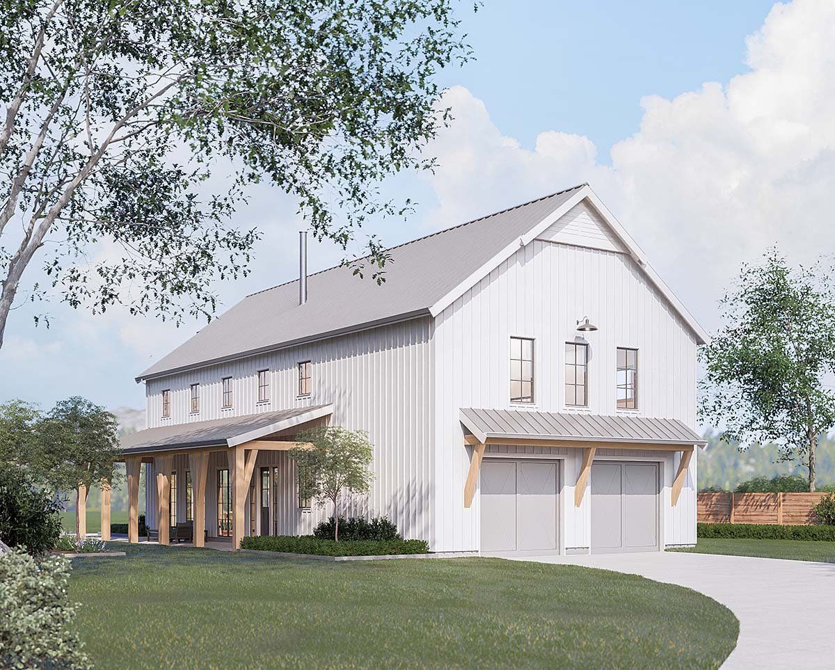 House Plan 100134 Elevation