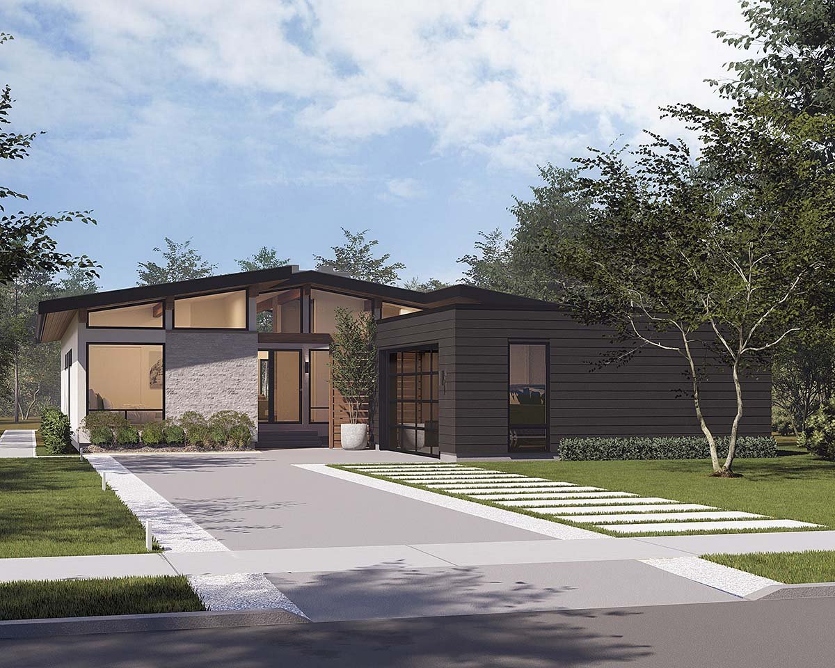 House Plan 100148 Elevation