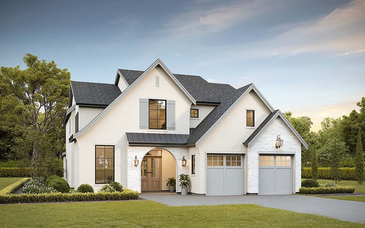 House Plan 100150 Elevation