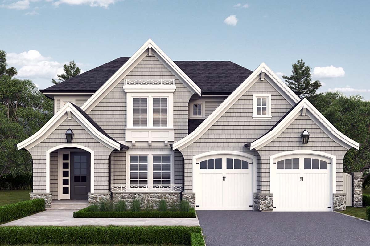 House Plan 100172 Elevation