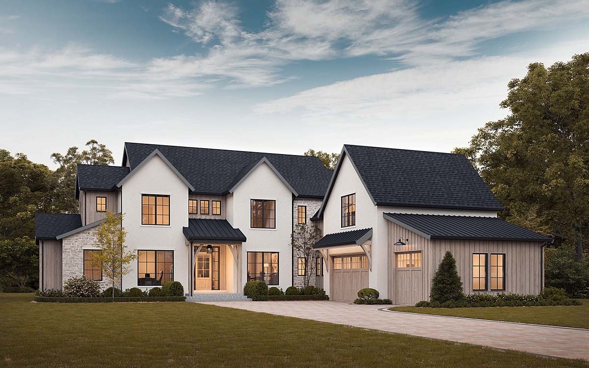 House Plan 100174 Elevation