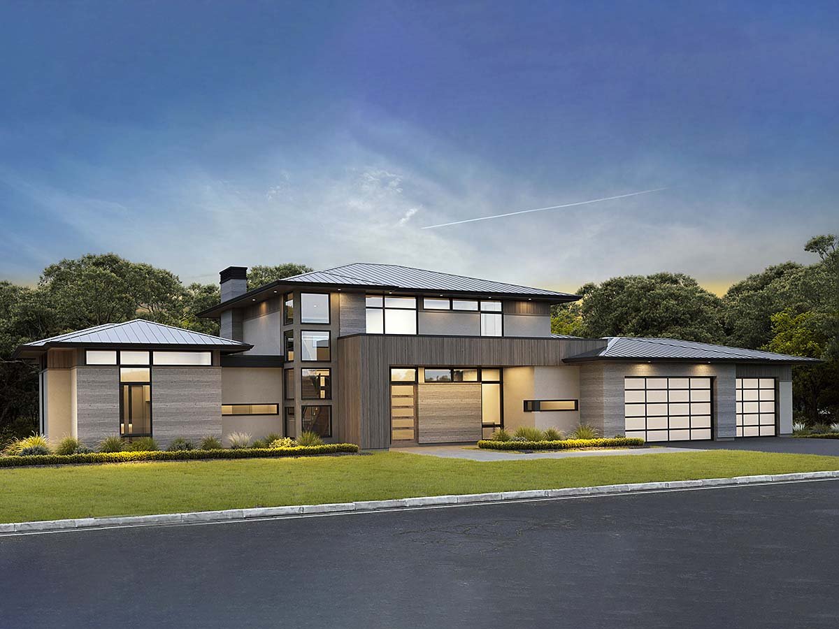 House Plan 100180 Elevation