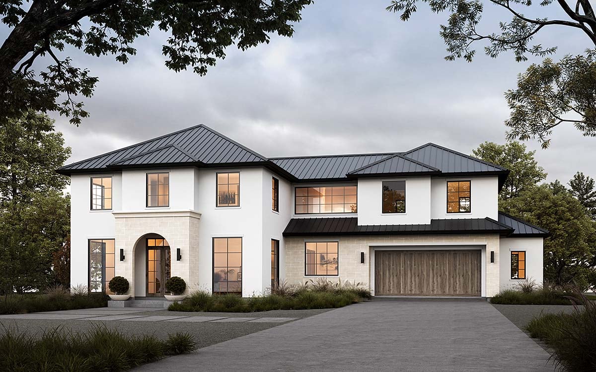 House Plan 100181 Elevation
