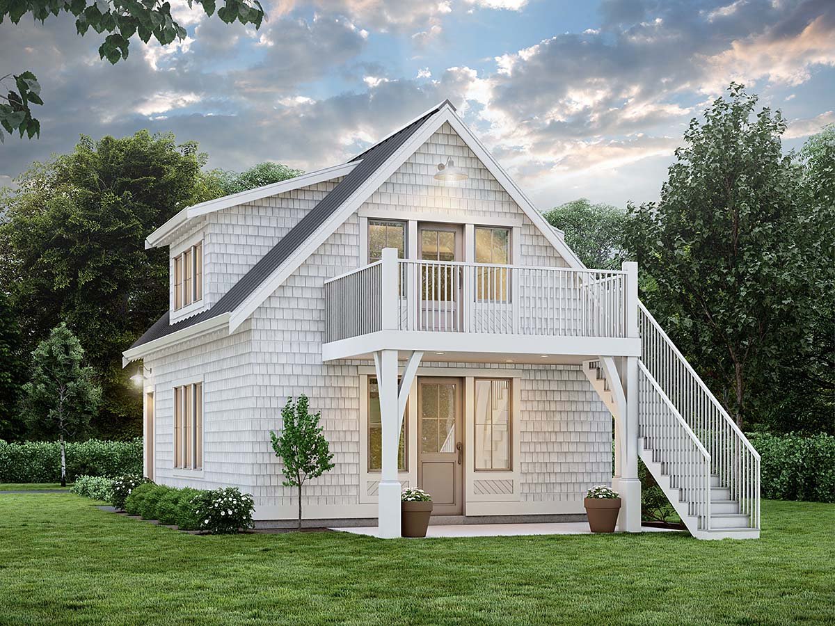 Garage-Living Plan 100188 Elevation