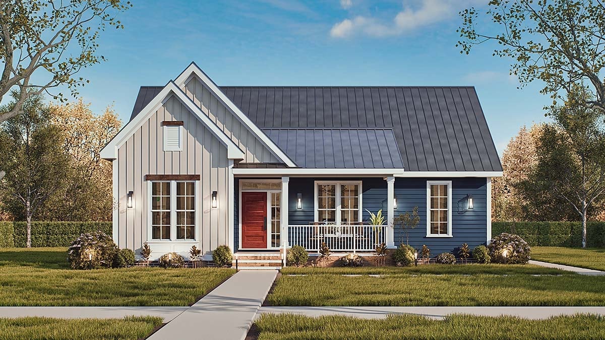 House Plan 100210 Elevation