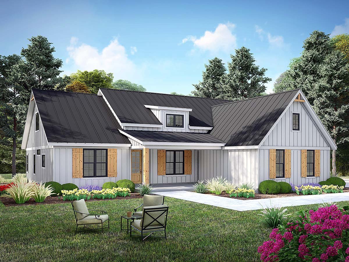 House Plan 100307 Elevation