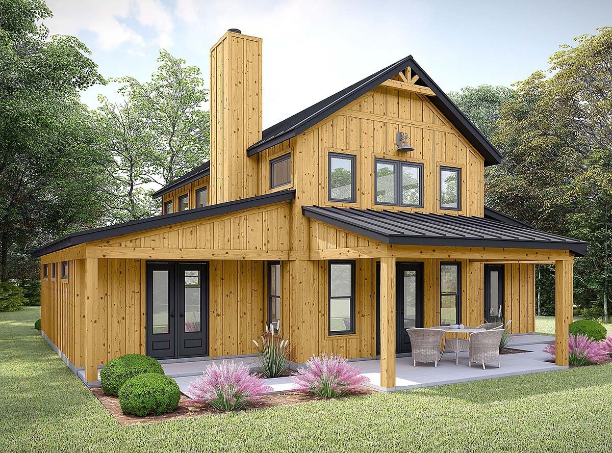 House Plan 100308 Elevation