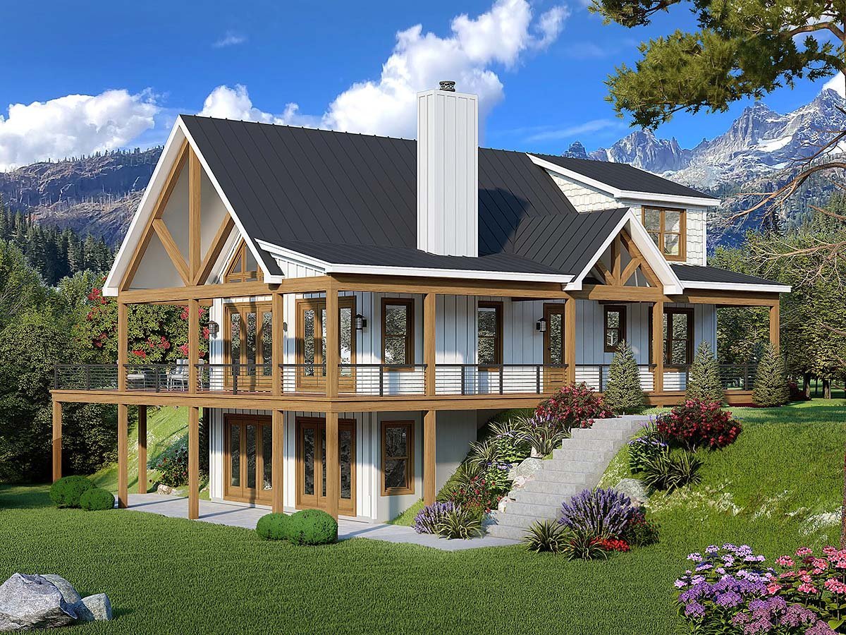 House Plan 100317 Elevation