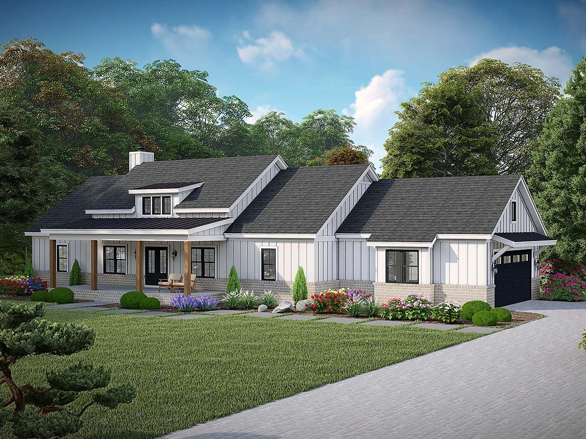 House Plan 100318 Elevation