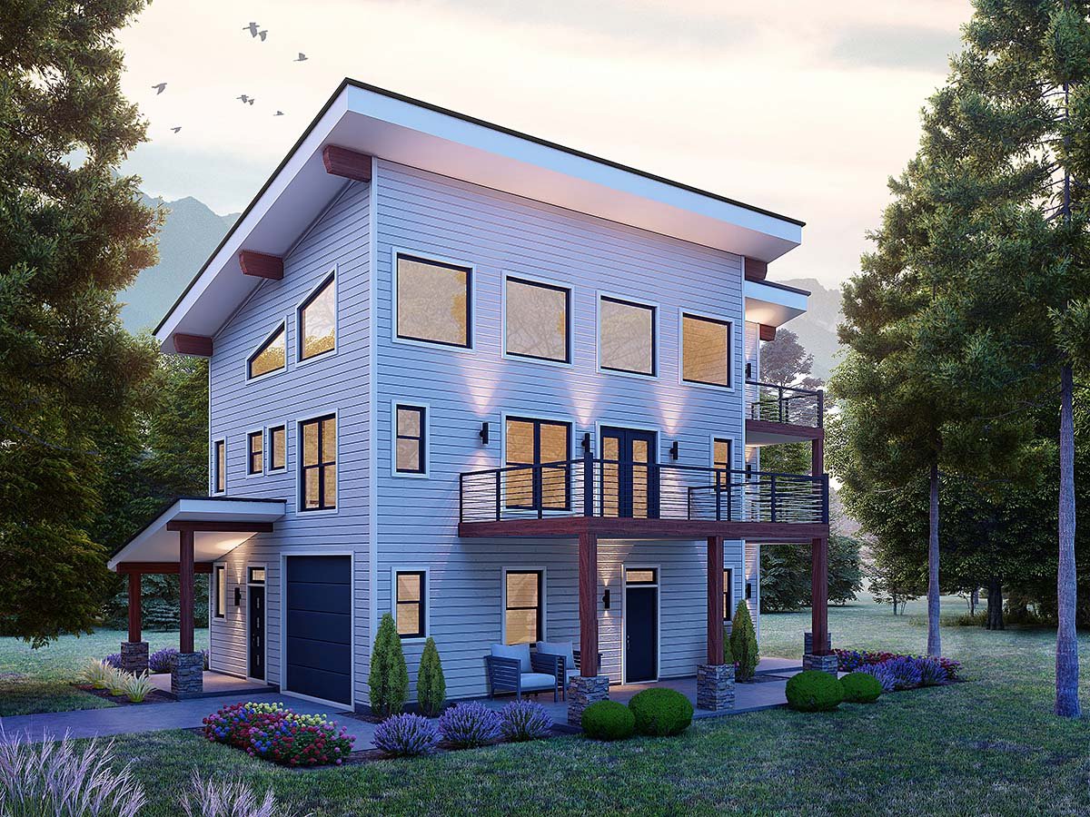 House Plan 100322 Elevation