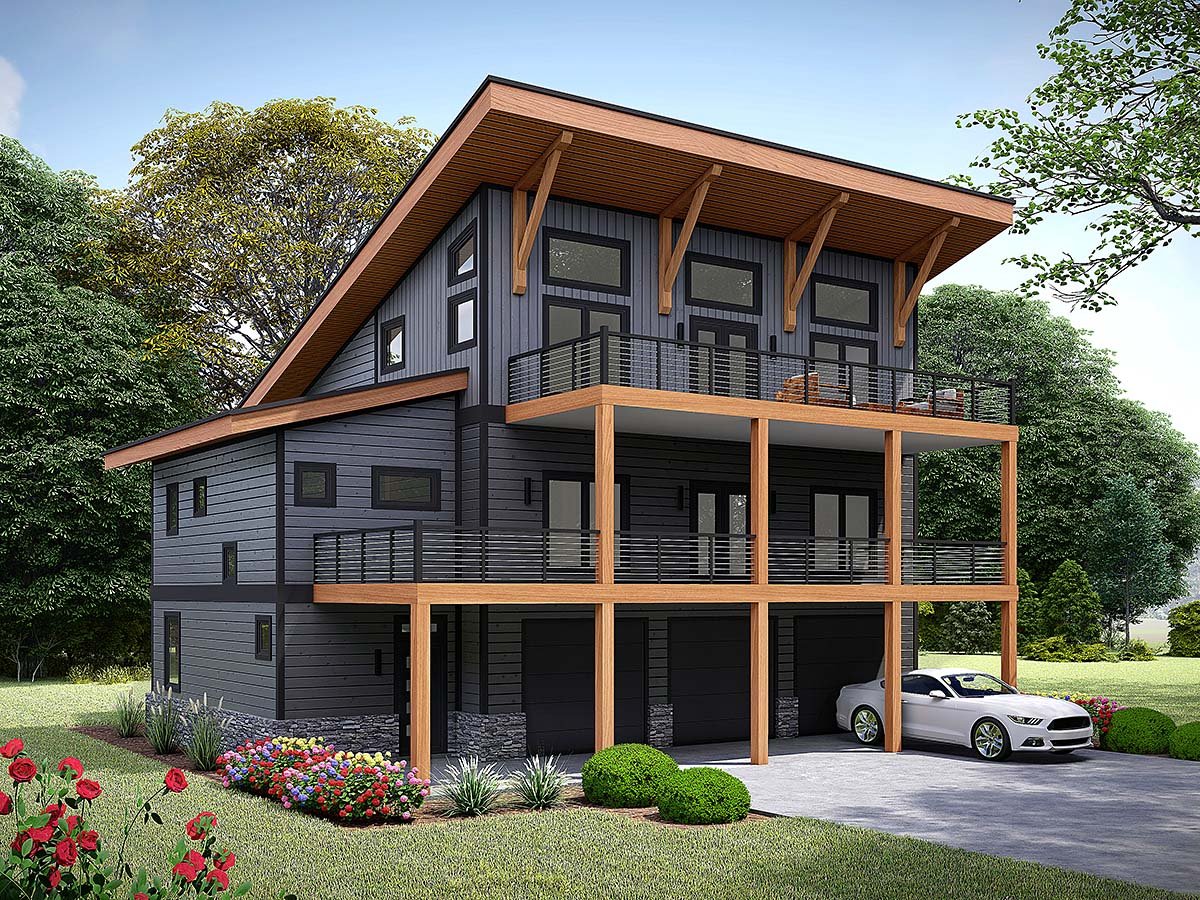 House Plan 100324 Elevation