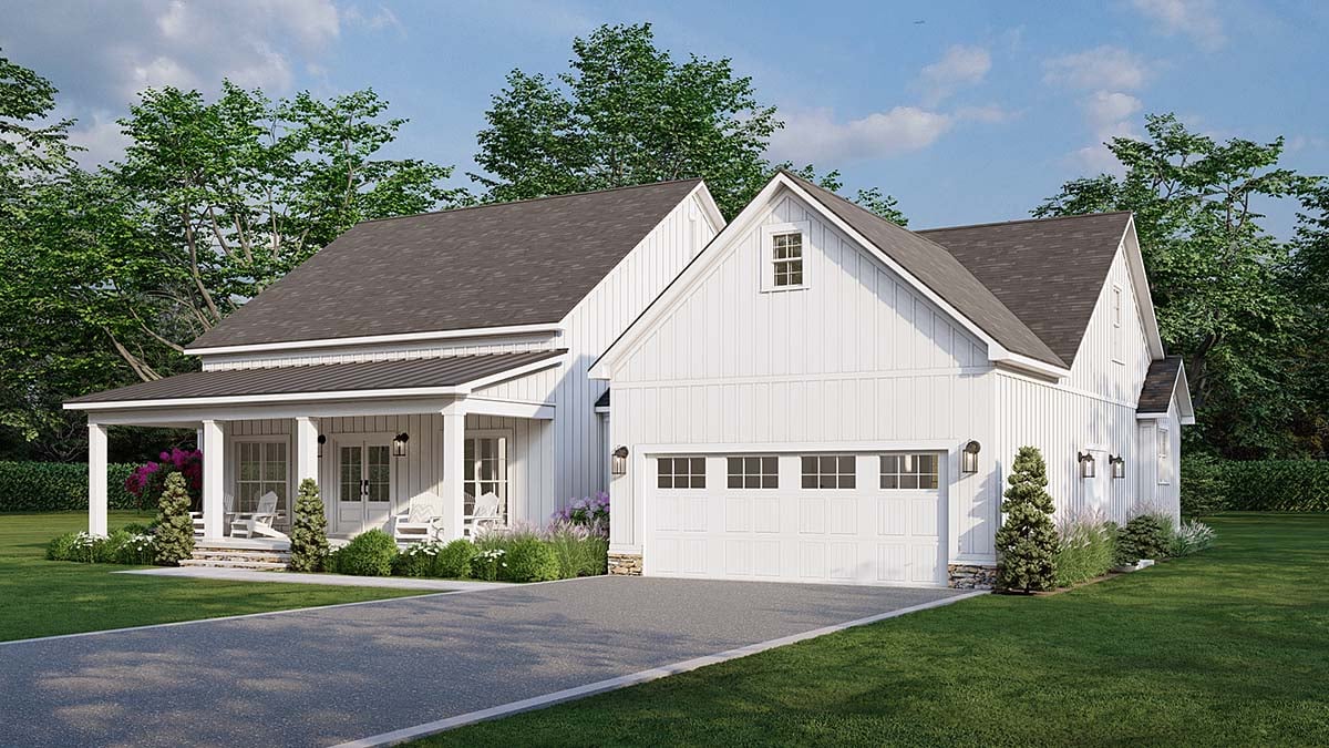House Plan 100404 Elevation