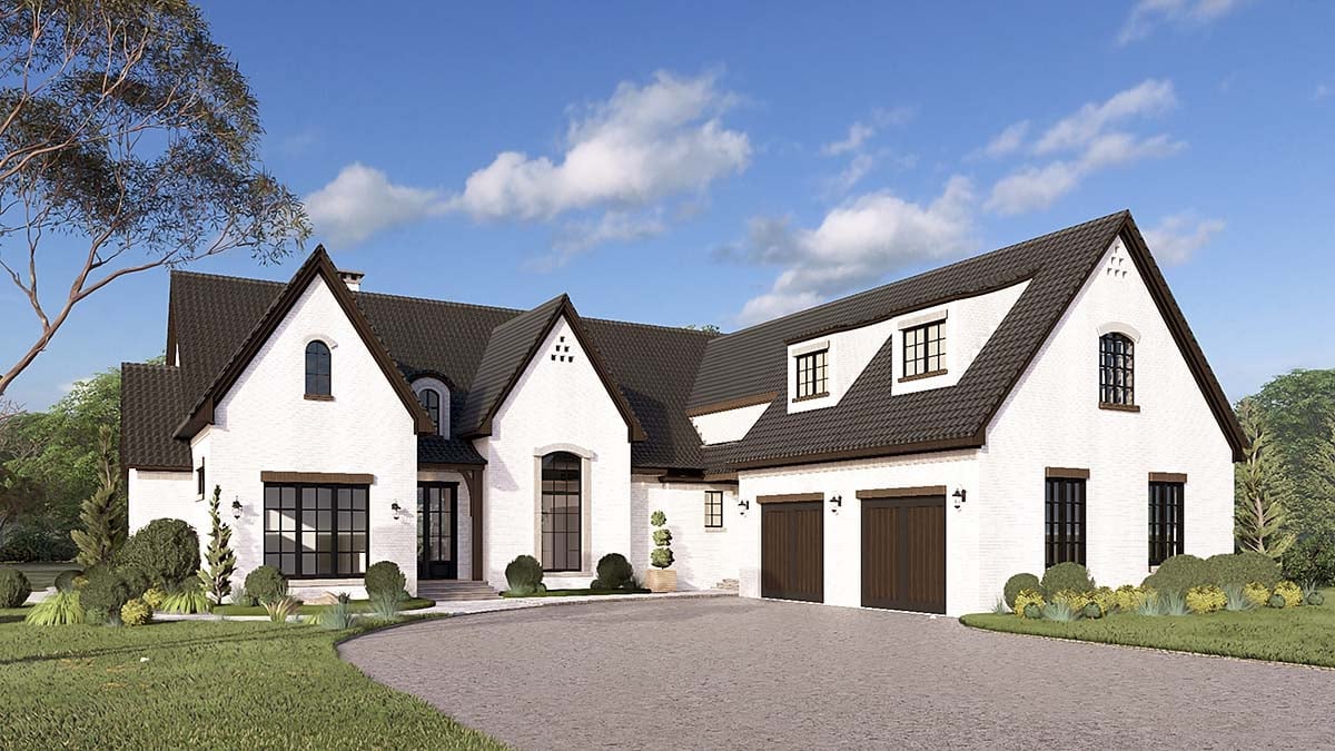 House Plan 100405 Elevation
