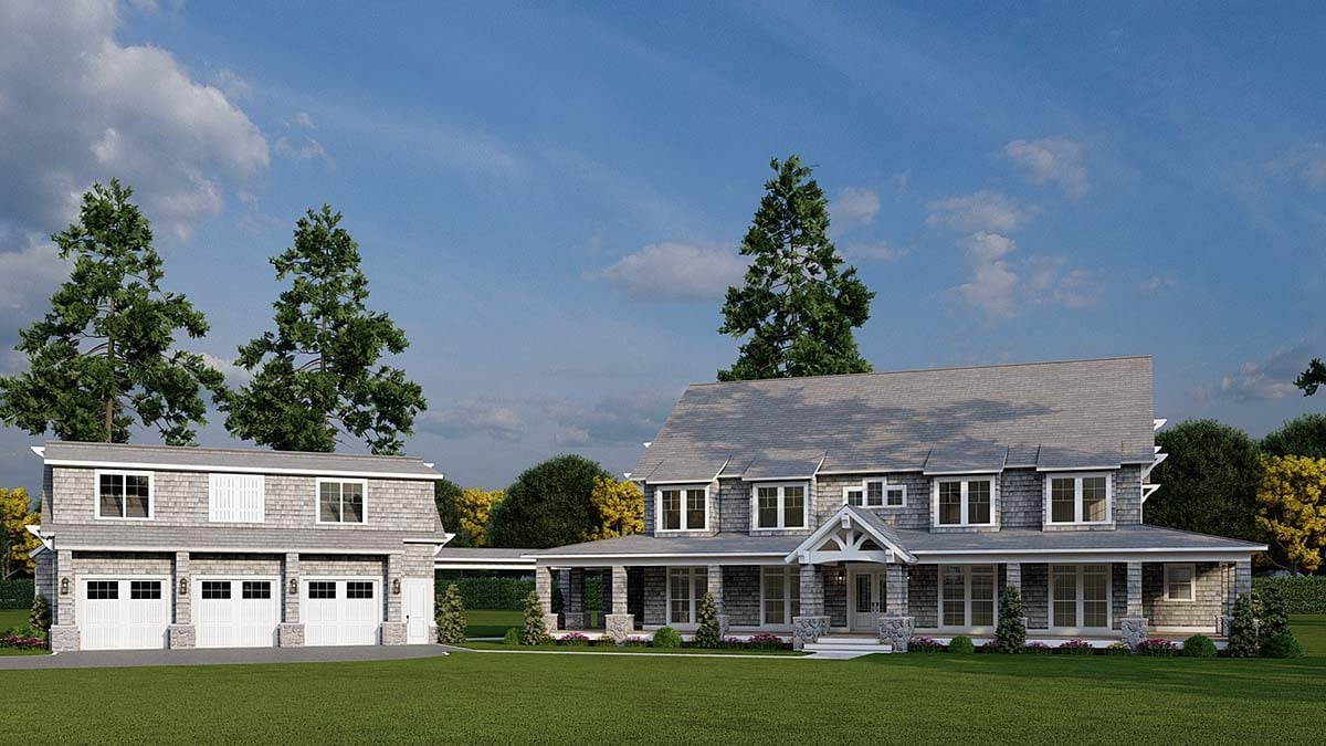 House Plan 100408 Elevation