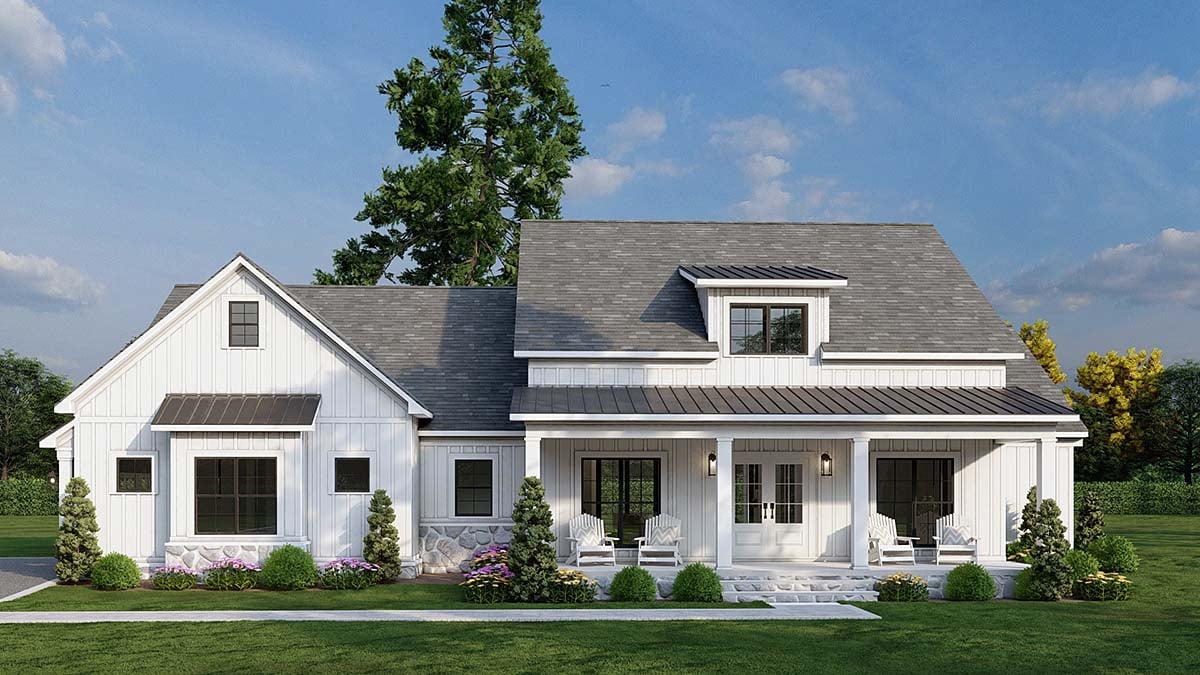 House Plan 100410 Elevation
