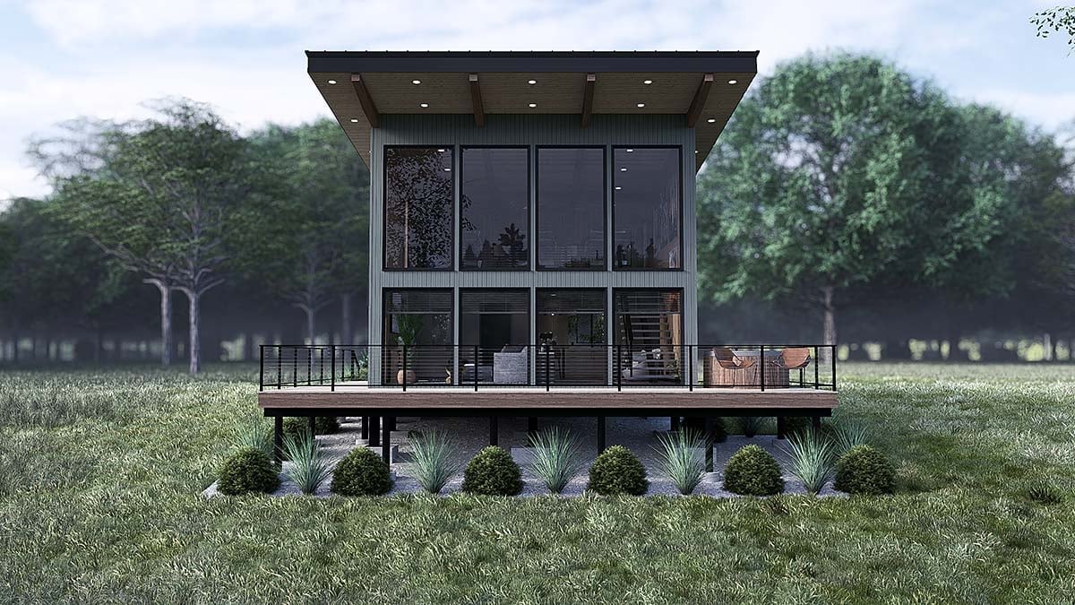 House Plan 100412 Elevation