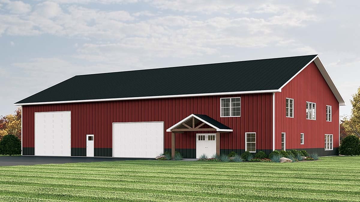 House Plan 100704 Elevation