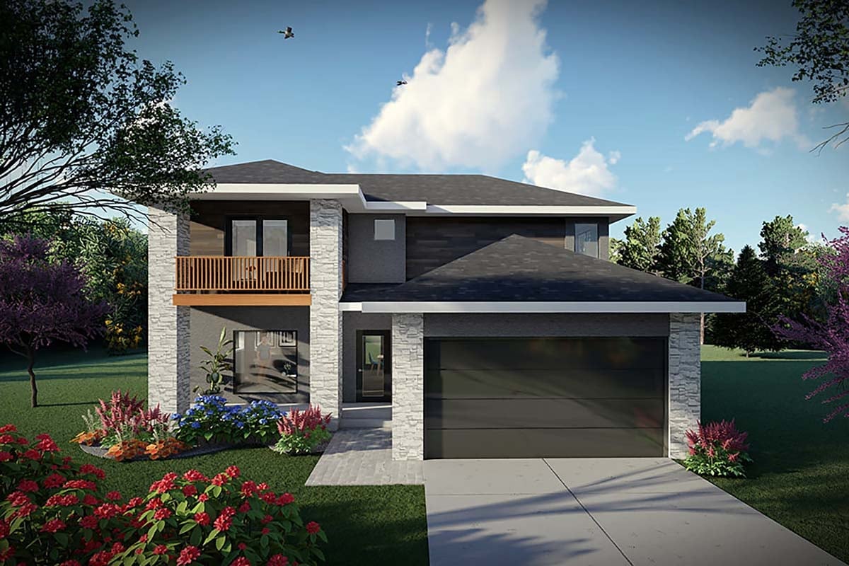 House Plan 100902 Elevation