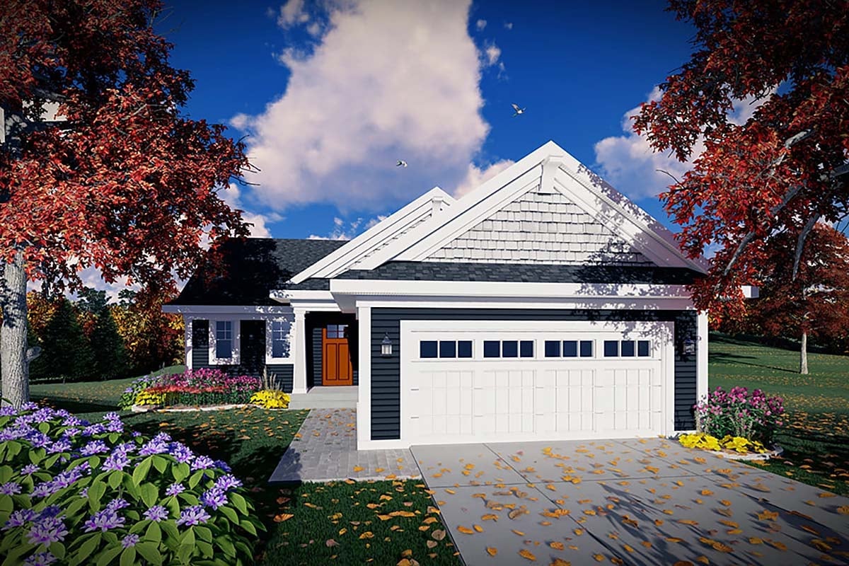 House Plan 100904 Elevation
