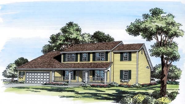 House Plan 20404 Elevation