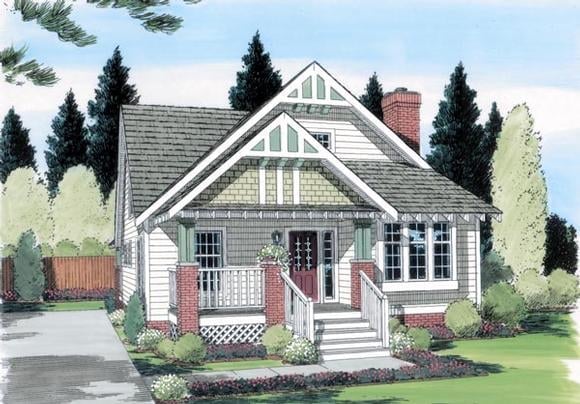 House Plan 24242 Elevation