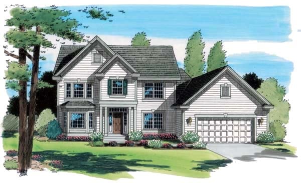 House Plan 24585 Elevation