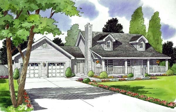 House Plan 24711 Elevation