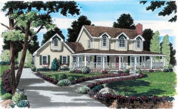 House Plan 24734 Elevation