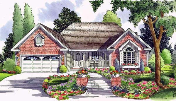 House Plan 24744 Elevation