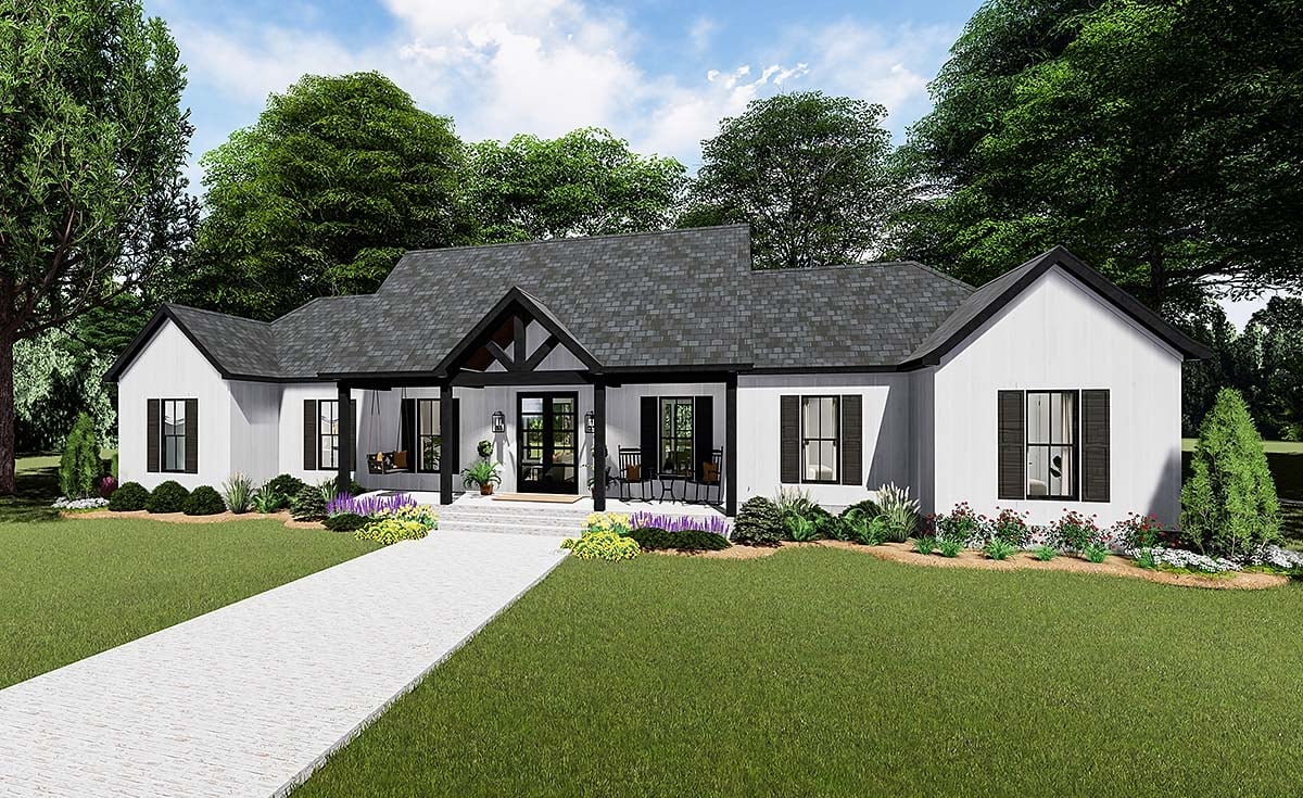 House Plan 40056 Elevation
