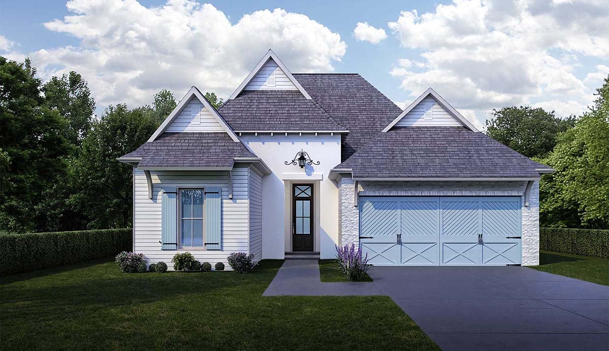 House Plan 40345 Elevation