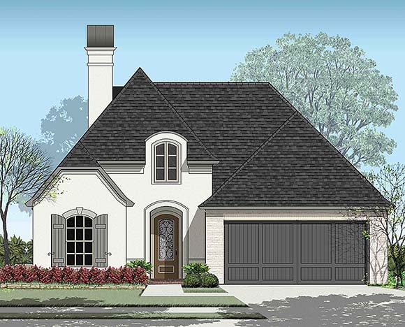House Plan 40361 Elevation