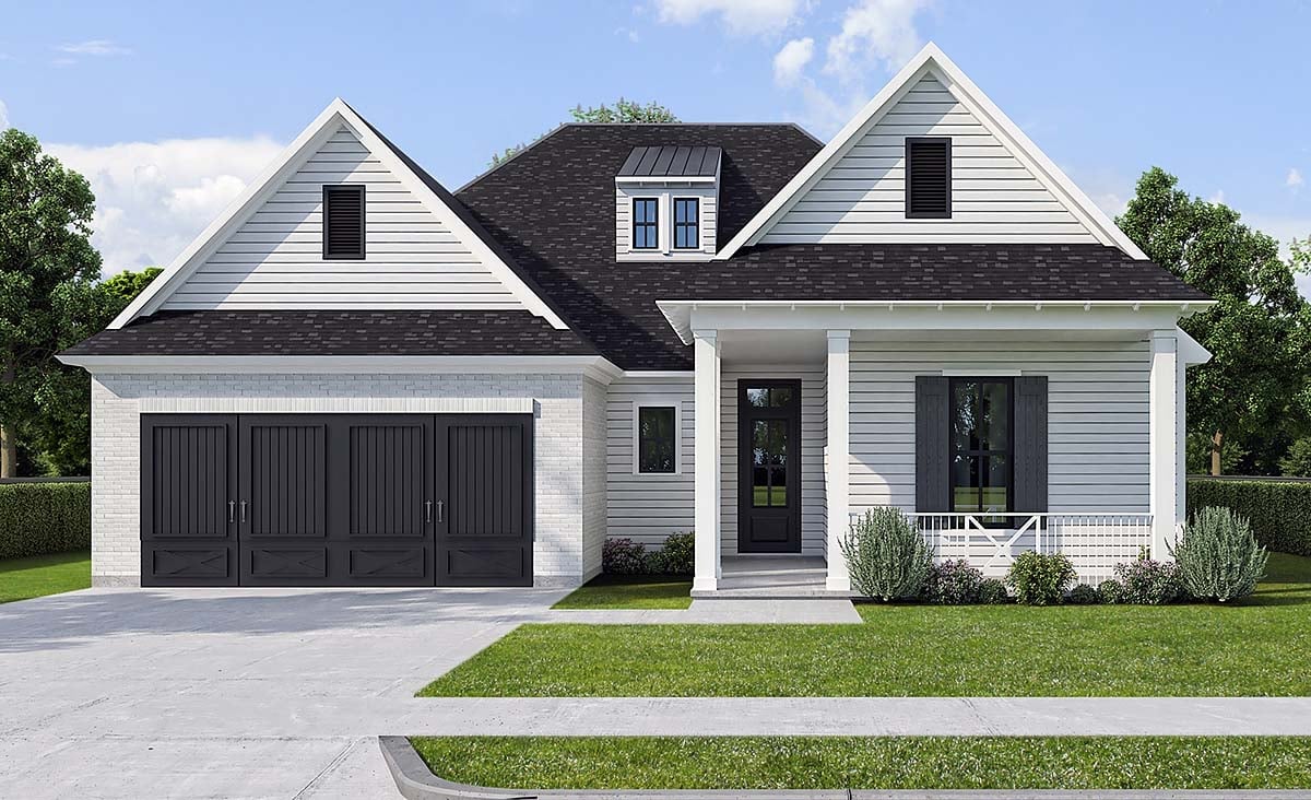 House Plan 40371 Elevation
