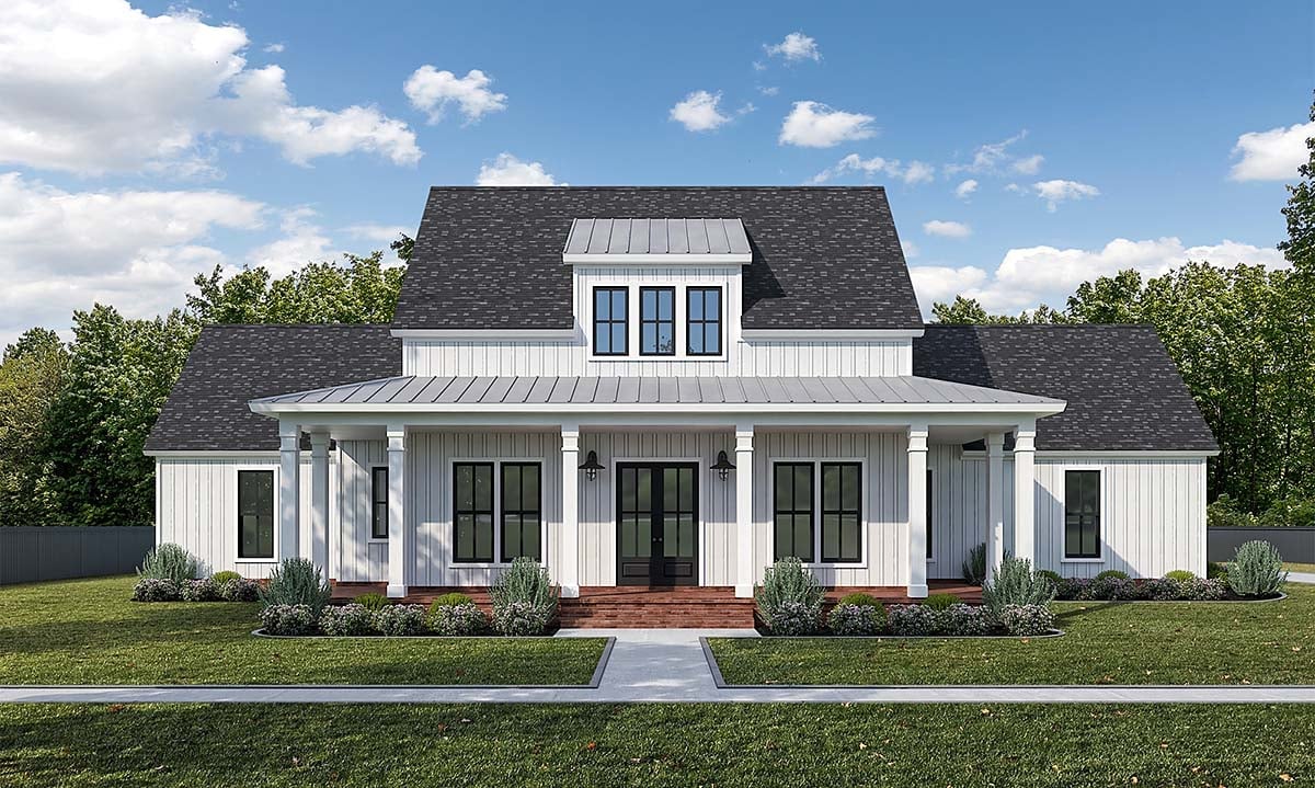 House Plan 40383 Elevation