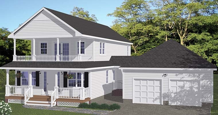 House Plan 40636 Elevation